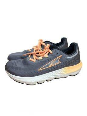 Altra Provision 7 Womens Size 8 Gray Orange Athletic Running Shoes Sneakers